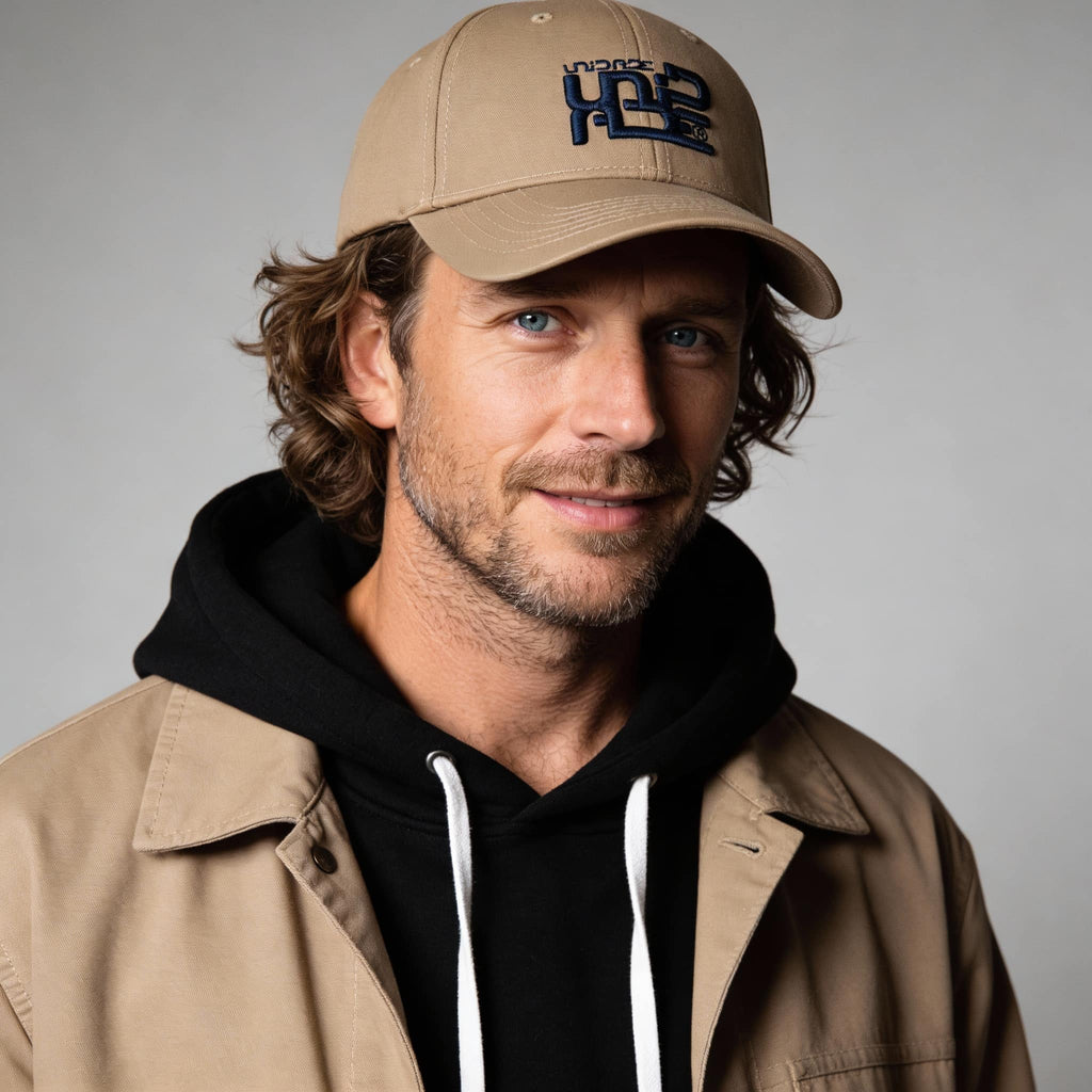 Casquette twill de coton Camel