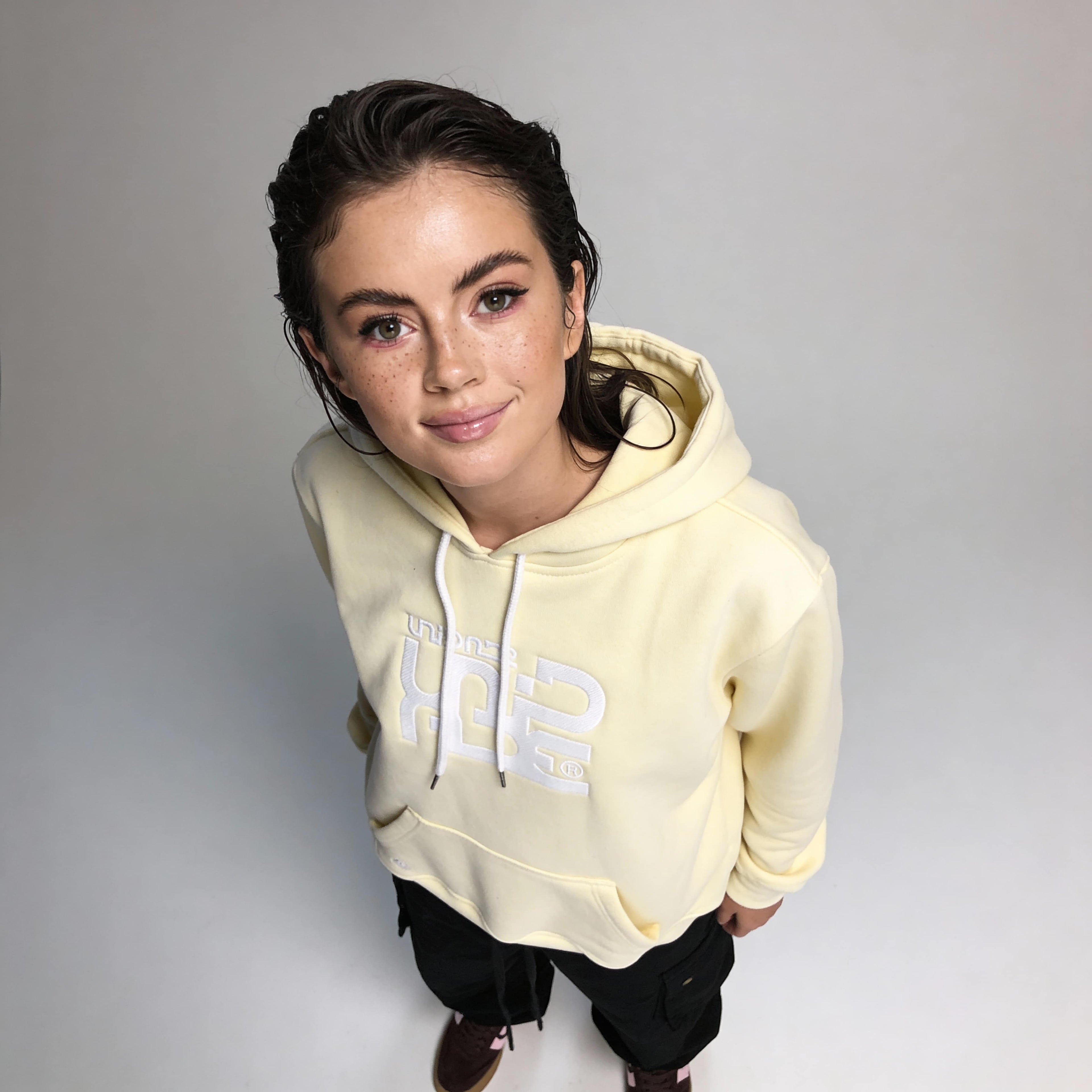 Hoodie coton Vanille