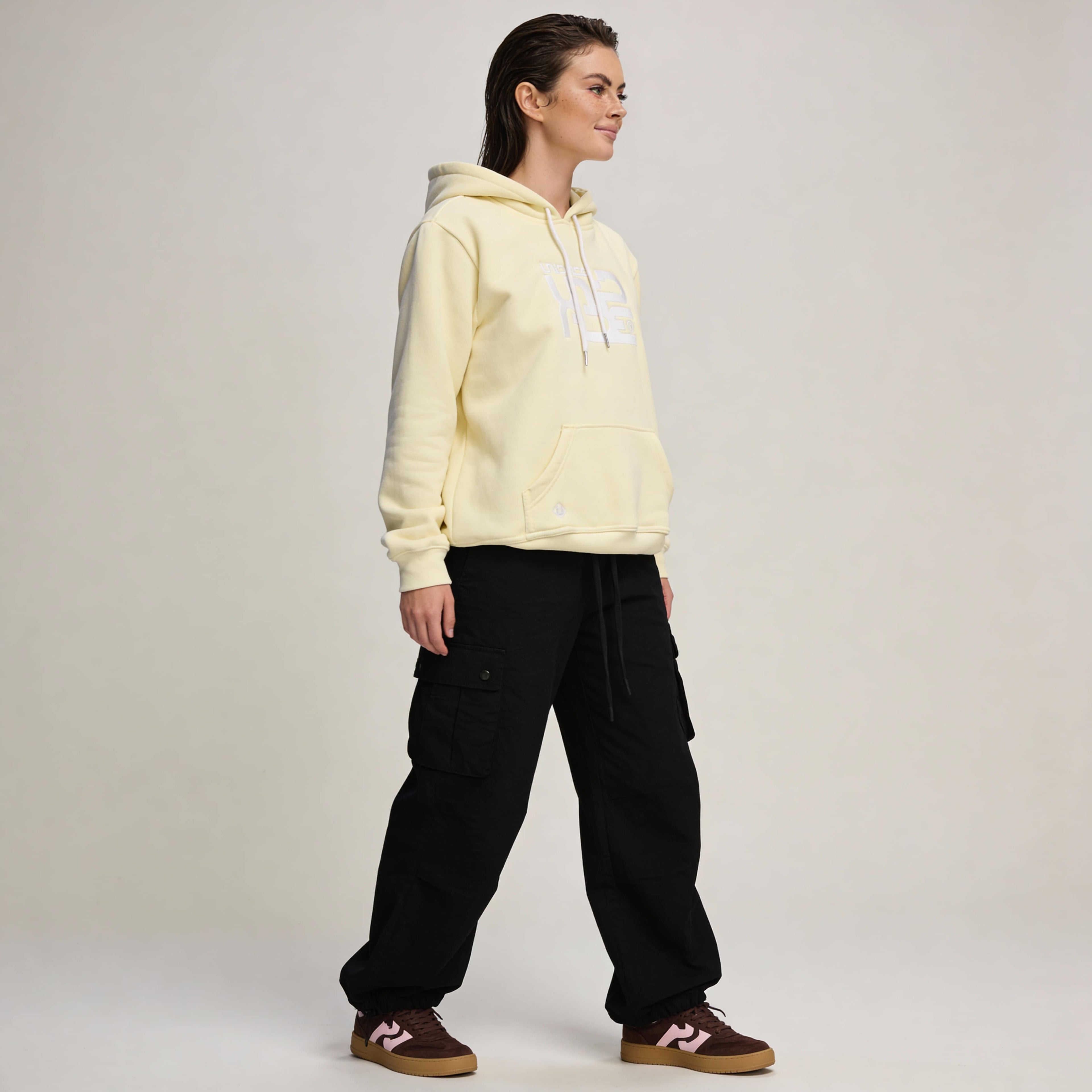 Hoodie coton Vanille