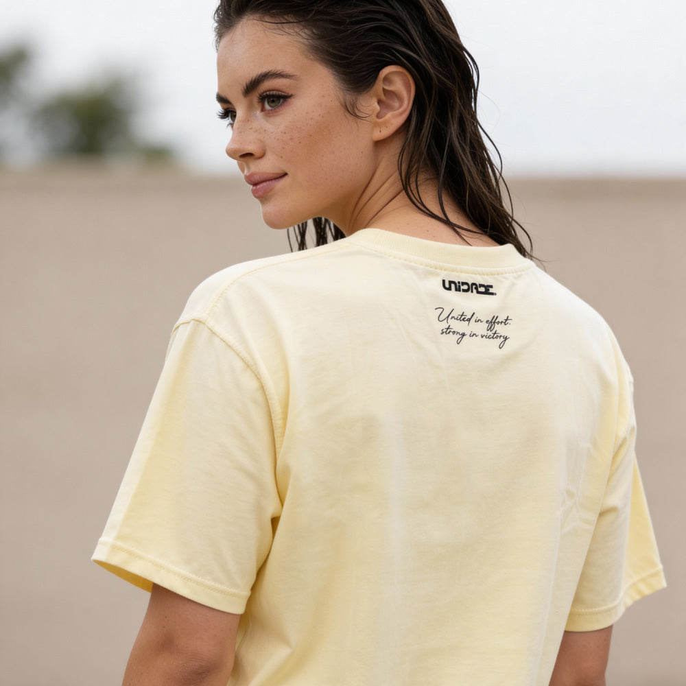 T-shirt coton vanille