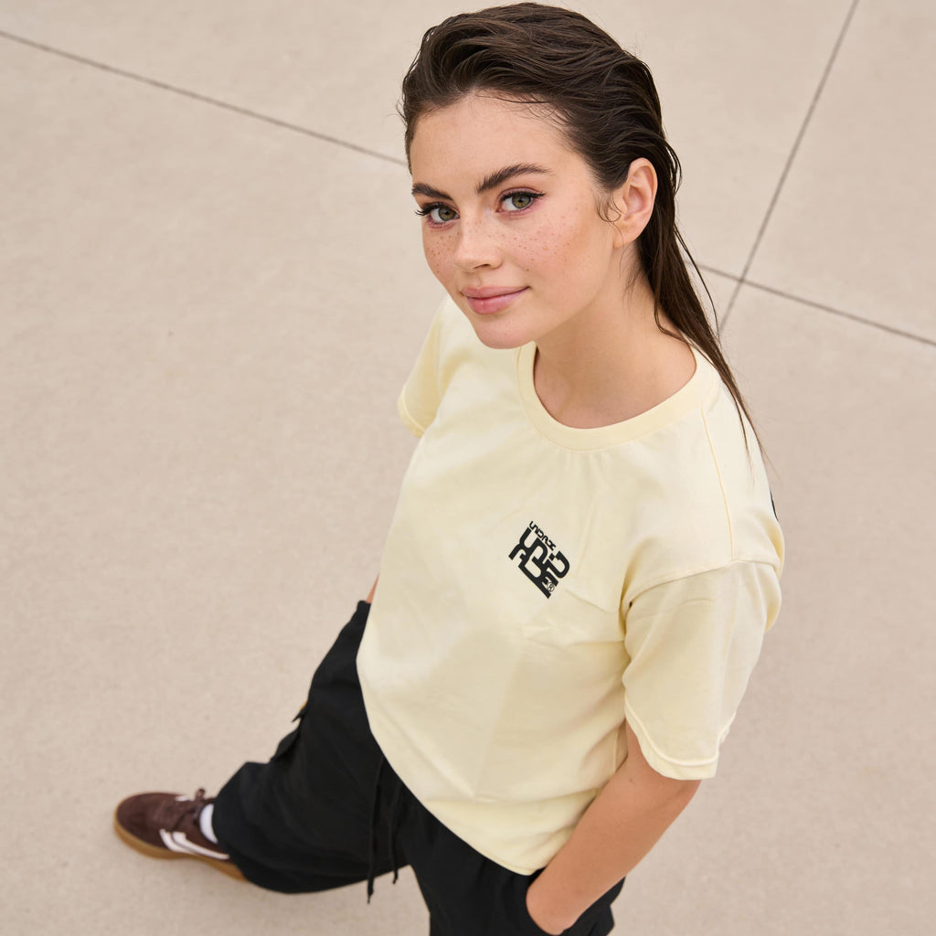 T-shirt coton vanille